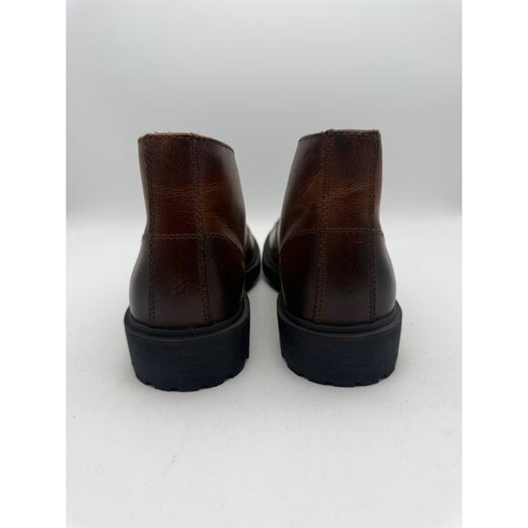 BRAND NEW FRYE FCO Jackson Chukka Brown Leather Boots Men’s Size 9 M
